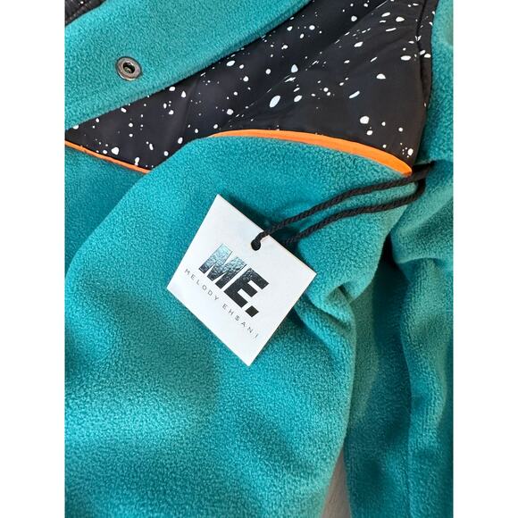 Melody Ehsani Button Up Fleece Jacket - Size S - NEW - Picture 9 of 11